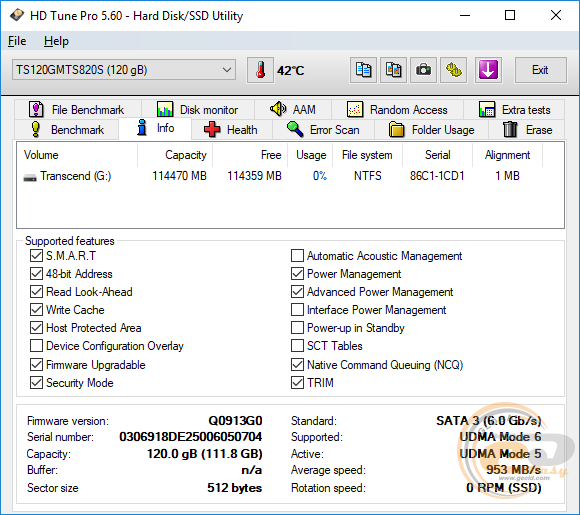 Transcend MTS820S