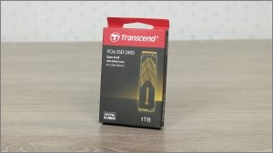 Огляд Transcend PCIe SSD 240S об'ємом 1 ТБ