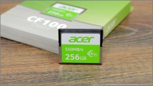 Огляд картки пам'яті Acer CF100: вибір фотографа