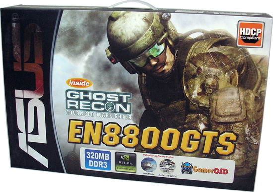 ASUS EN8800GTS в упаковці