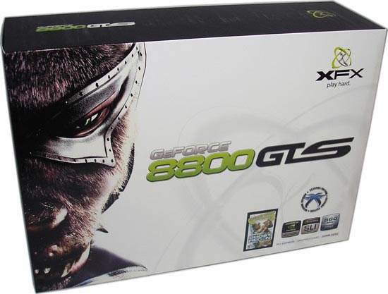 XFX EN8800GTS в упаковці