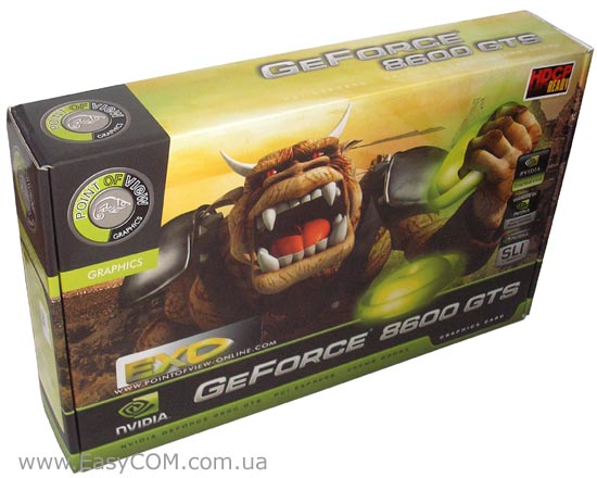 Point of View GeForce 8600 GTS EXO