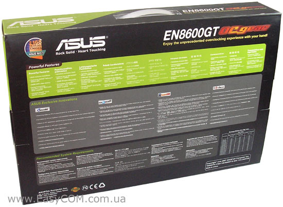 ASUS EN8600GT OC GEAR/HTDP/256M