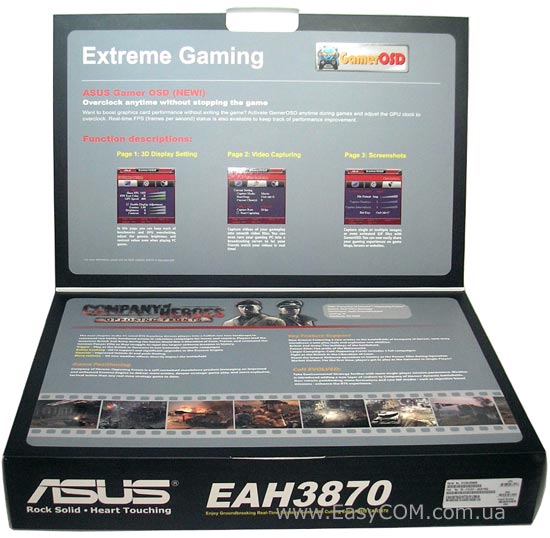 Огляд відеокарт ASUS Radeon HD 3870 в режимі CrossFire GECID.com