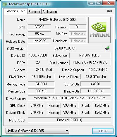 gpu-z NVIDIA GT200-400-B3