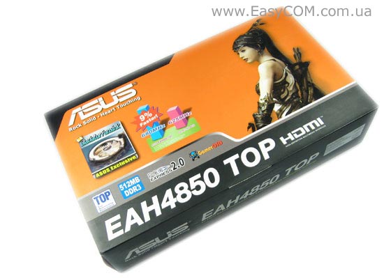 ASUS EAH4850 TOP/HTDI/512M 