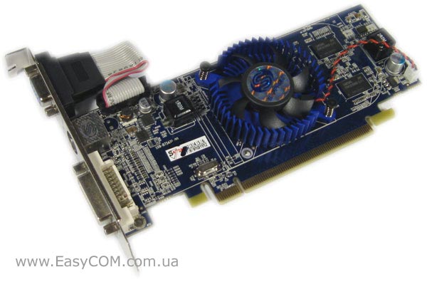 Sapphire Radeon HD 4550 512M DDR3 PCI-E VGA/TVO/DVI-I