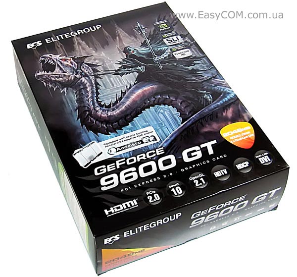 ECS GeForce 9600 GT