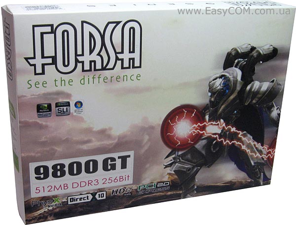 FORSA GeForce 9800 GT 512 МB GDDR3