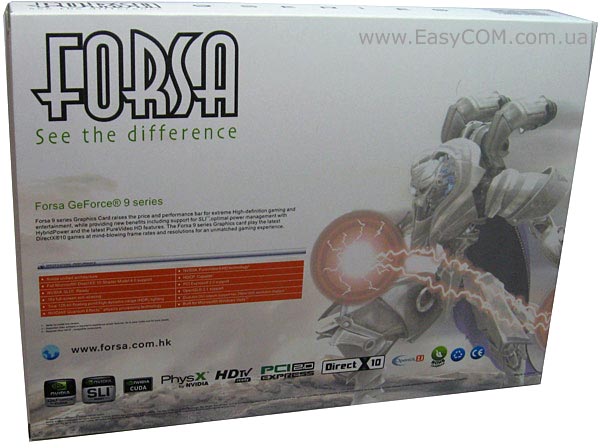 FORSA GeForce 9800 GT 512 МB GDDR3