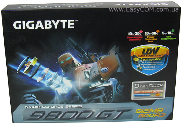 GIGABYTE GV-N98TOC-512I 
