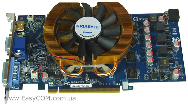 GIGABYTE GV-N98TOC-512I 
