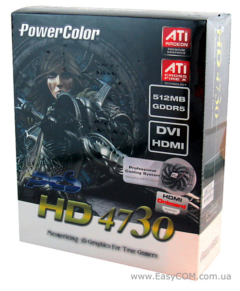PowerColor PCS HD4730 512MB GDDR5 HDMI (AX4730 512MD5-PH)