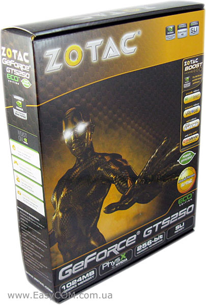 ZOTAC GeForce GTS 250 Eco