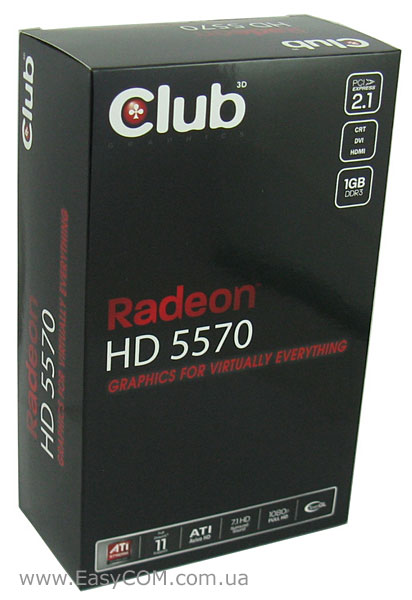 Club 3D Radeon HD5570 (CGAX-55724I)