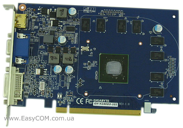 Огляд відеокарти GIGABYTE GeForce 240 1 ГБ DDR3 GECID.com. Сторінка 1