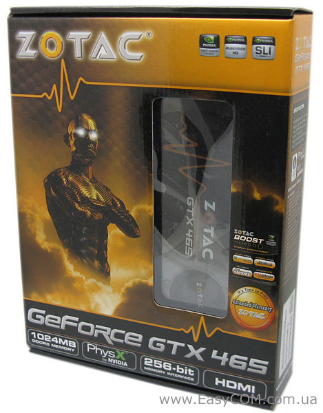 ZOTAC GeForce GTX 465 (ZT-40301-10P)