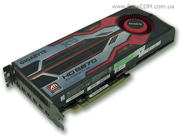 GIGABYTE Radeon HD 5870 Eyefinity x6 Edition