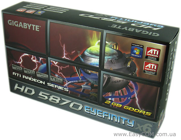 GIGABYTE Radeon HD 5870 Eyefinity x6 Edition