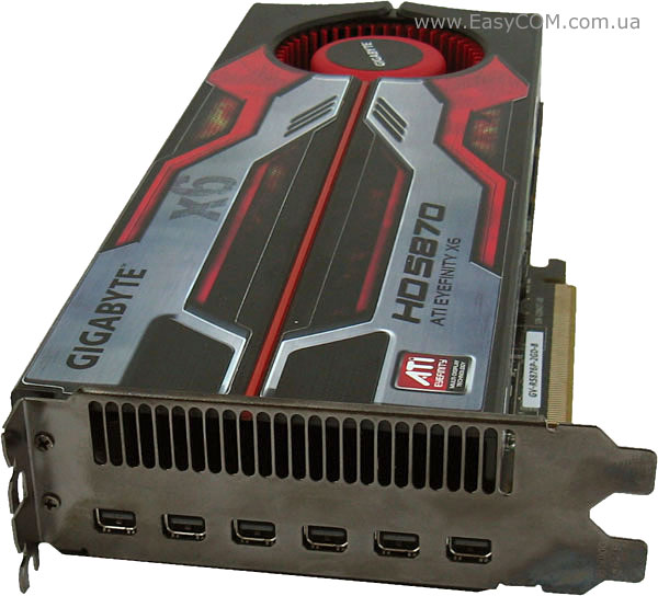 GIGABYTE Radeon HD 5870 Eyefinity x6 Edition