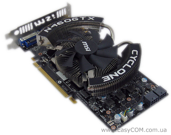 MSI N460GTX CYCLONE 768D5 ОС