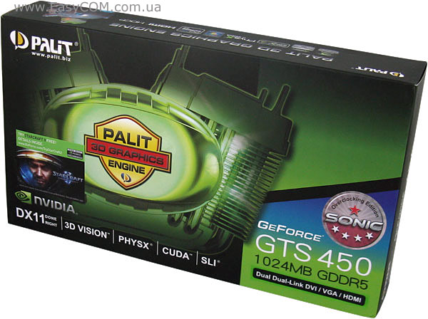 Palit GeForce GTS 450 Sonic