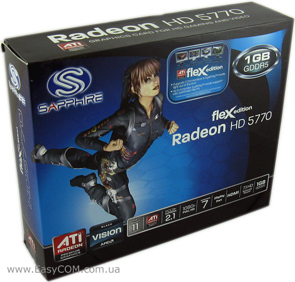 Sapphire Radeon HD 5770 FleX 1 ГБ GDDR5