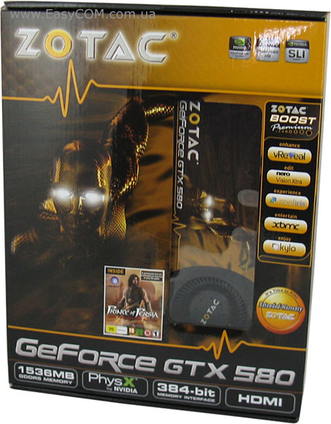 ZOTAC GeForce GTX 580