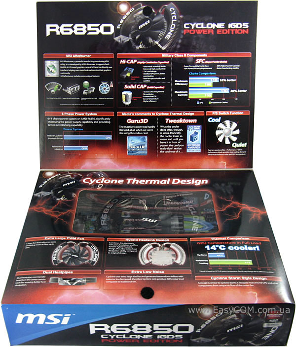 MSI Radeon HD 6850 Cyclone Power Edition/OC