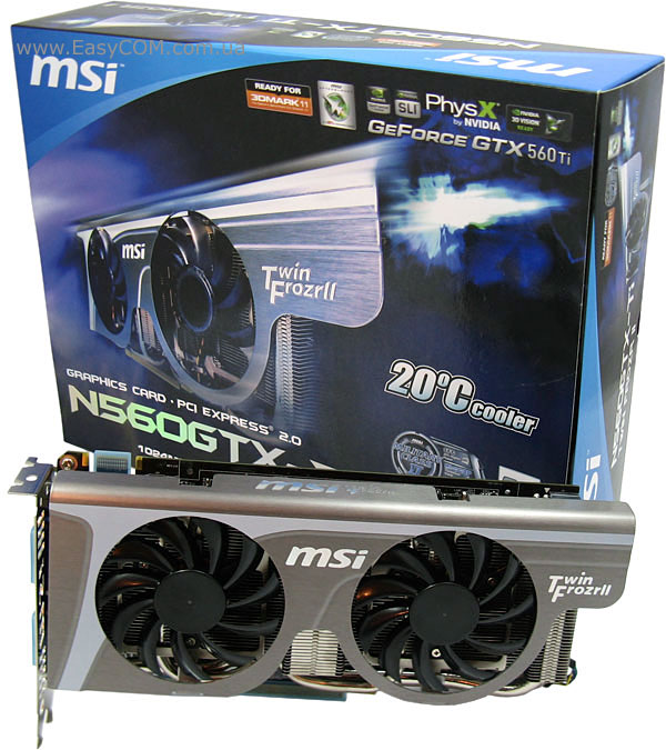 MSI N560GTX-Ti Twin Frozr II