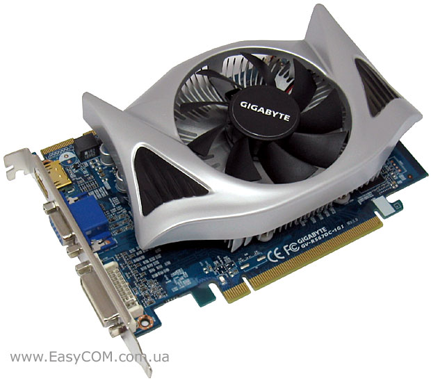 GIGABYTE Radeon HD 5670 HD Experience (GV-R567OC-1GI)