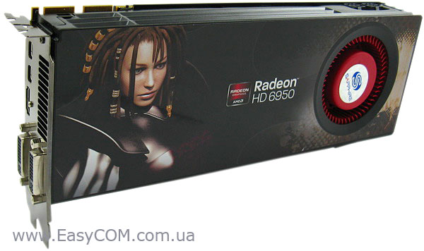 Sapphire Radeon HD 6950 (HD6950 2G GDDR5 PCI-E DL-DVI-I+SL-DVI-D/HDMI/DUAL MINI DP)