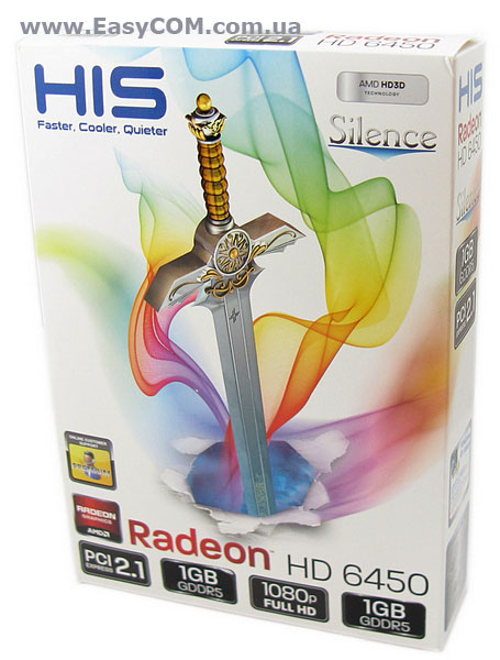 HIS Radeon HD 6450 Silence 1GB GDDR5