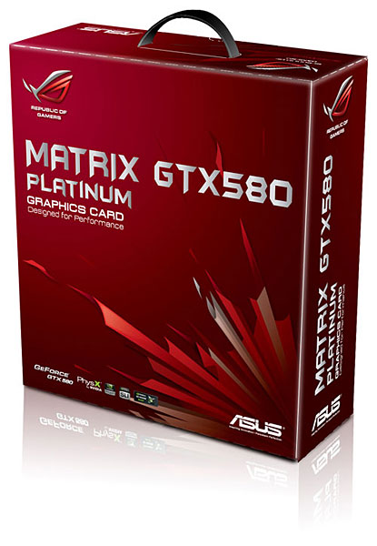 ASUS ROG MATRIX GTX580 Platinum