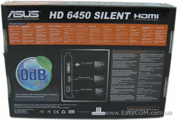 ASUS Radeon HD 6450 Silent