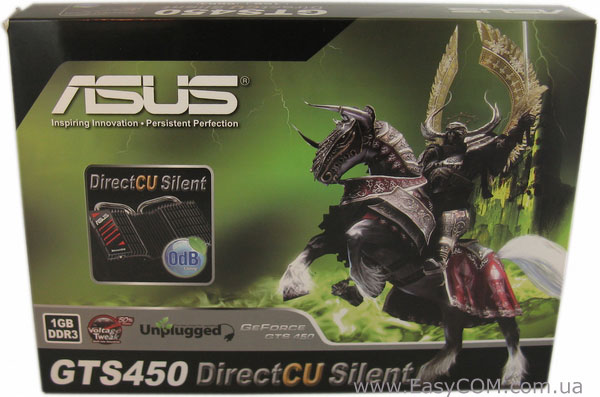 ASUS GeForce GTS 450 DirectCU Silent