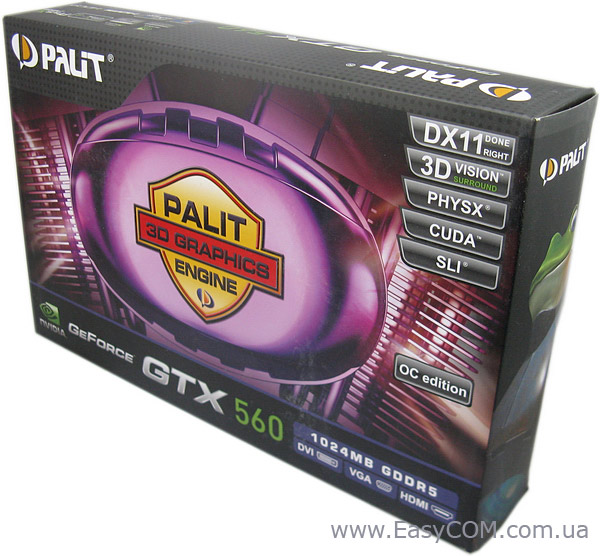 Palit GeForce GTX 560 OC Edition