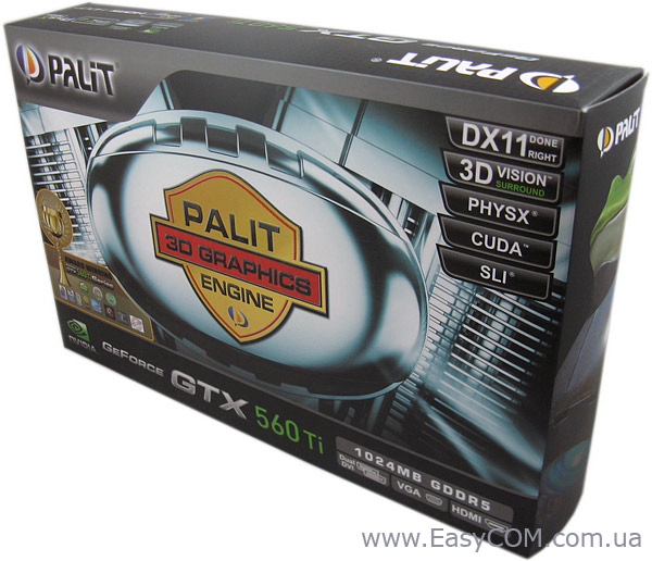 Palit GeForce GTX 560 Ti