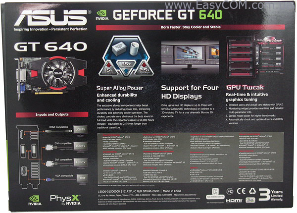 ASUS GeForce GT 640
