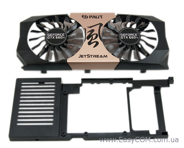 Palit GeForce GTX 660 Ti JetStream cooling