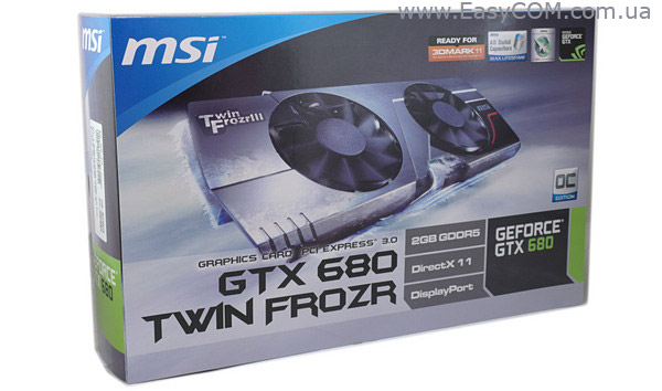 MSI N680 GTX Twin Frozr 2GD5/OC box