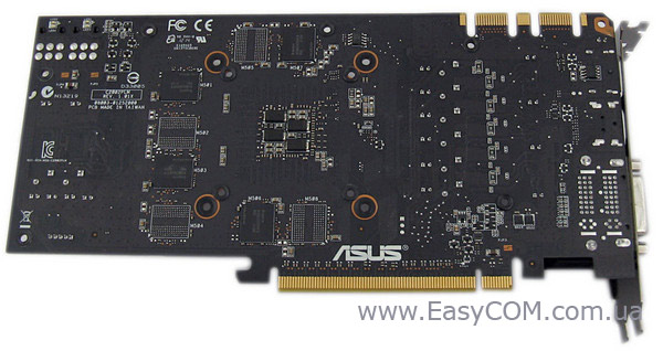 ASUS GTX670-DC2T-2GD5  rear