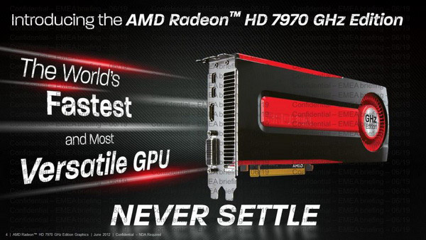 AMD Radeon HD 7970 GHz Edition