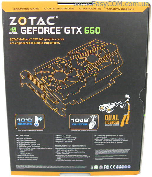 ZOTAC GeForce GTX 660