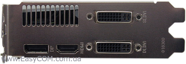 Sapphire Radeon HD 7770 Vapor-X GHz OC Edition ports