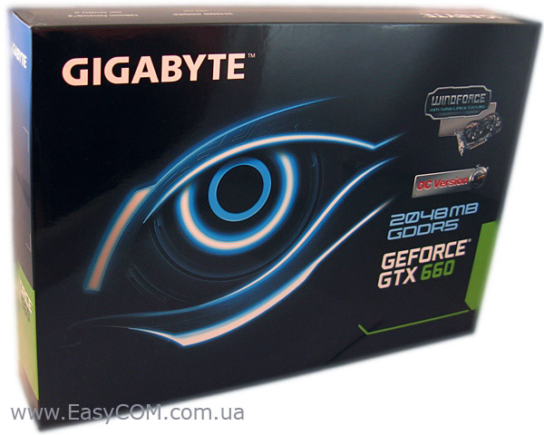 GIGABYTE GV-N660OC-2GD box