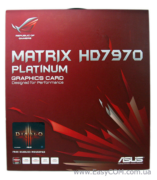 ASUS Radeon HD 7970 MATRIX PLATINUM box