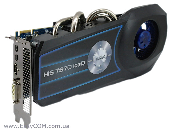 HIS 7870 IceQ 2GB GDDR5 PCI-E DVI/HDMI/2xMini DP (H787Q2G2M)