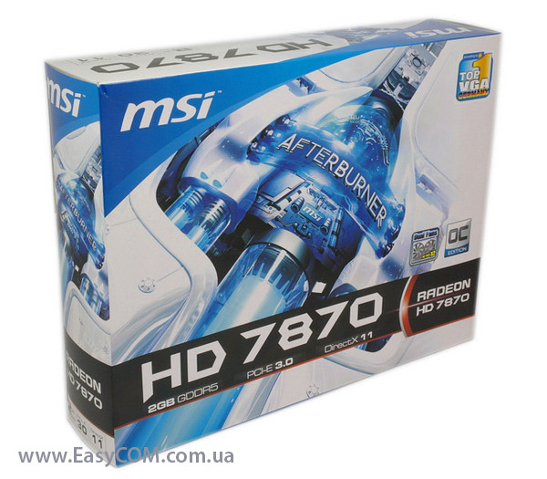MSI Radeon HD 7870-2GD5T/OC