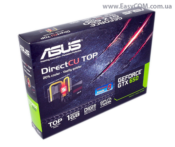 ASUS GeForce GTX 650 DirectCU TOP